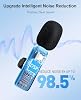 MENERESAS wireless mini microphone for iPhone: 𝟑-𝐢𝐧-𝟏 phone microphone, 3-Level Noise Reduction, 20m/65ft Range, 𝐑𝐗 𝟏𝟓𝐇+ Charge While Recording - Type-C/TRRS for Live Streaming #2