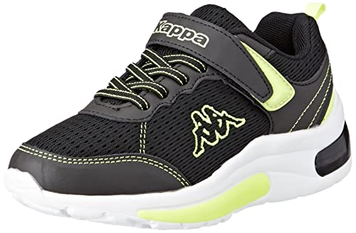 Kappa LARUS K Unisex Kids, Zapatillas para Correr, Negro (Negro Lima), 30 EU