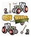 Produktbild Hobbyfun 3D XXL Sticker Traktor