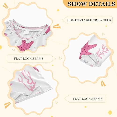 Cute Axolotl Pink Kawaii Boys Rash Guard Long Sleeve UPF 50+ Boys Swim Shirt Quick Dry Shirt for 3-12 Years3