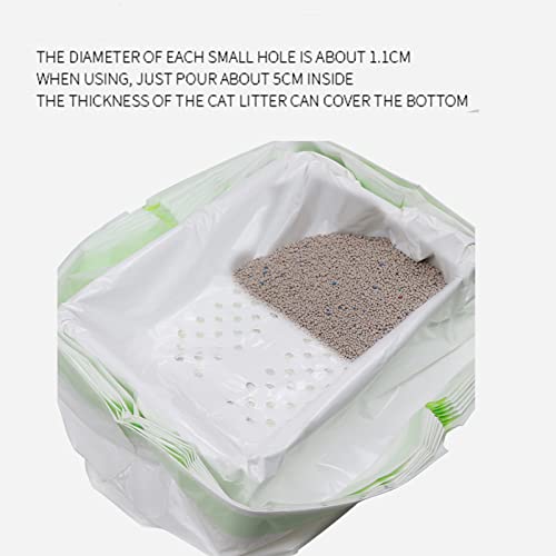 Amogato Bolsa de areia para gatos, sacos descartáveis, sacos de areia para gatos, sacos de caixa de