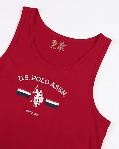 Image of U.S. Polo ASSN. Mens OEV02 Brand Print Comfort Fit Vest - Pack of 1