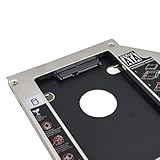  2ème disque dur SATA HDD SSD DVD CD ROM optique SuperDrive Caddy Tray Adaptateur pour HP Dell Samsung ASUS Apple Acer Lenovo 9,5 mm 12,7 mm 12.7mm IDE for APPLE LAPTOP