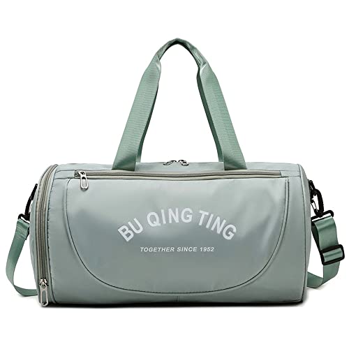Kaxich Travel Duffel Bag Sports Gym Bag with Shoe Compartment Dry Wet Separated Holdall Bags Weekender Handbag for Sports, Fitness, Camping, Weekend and Swimming