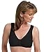 MediChoice Surgical Bras, Standard, Size 42, Hook & Eye Front Closure, Cotton Spandex, Adjustable Shoulder Straps, Compression, Support, Black (Each of 1)