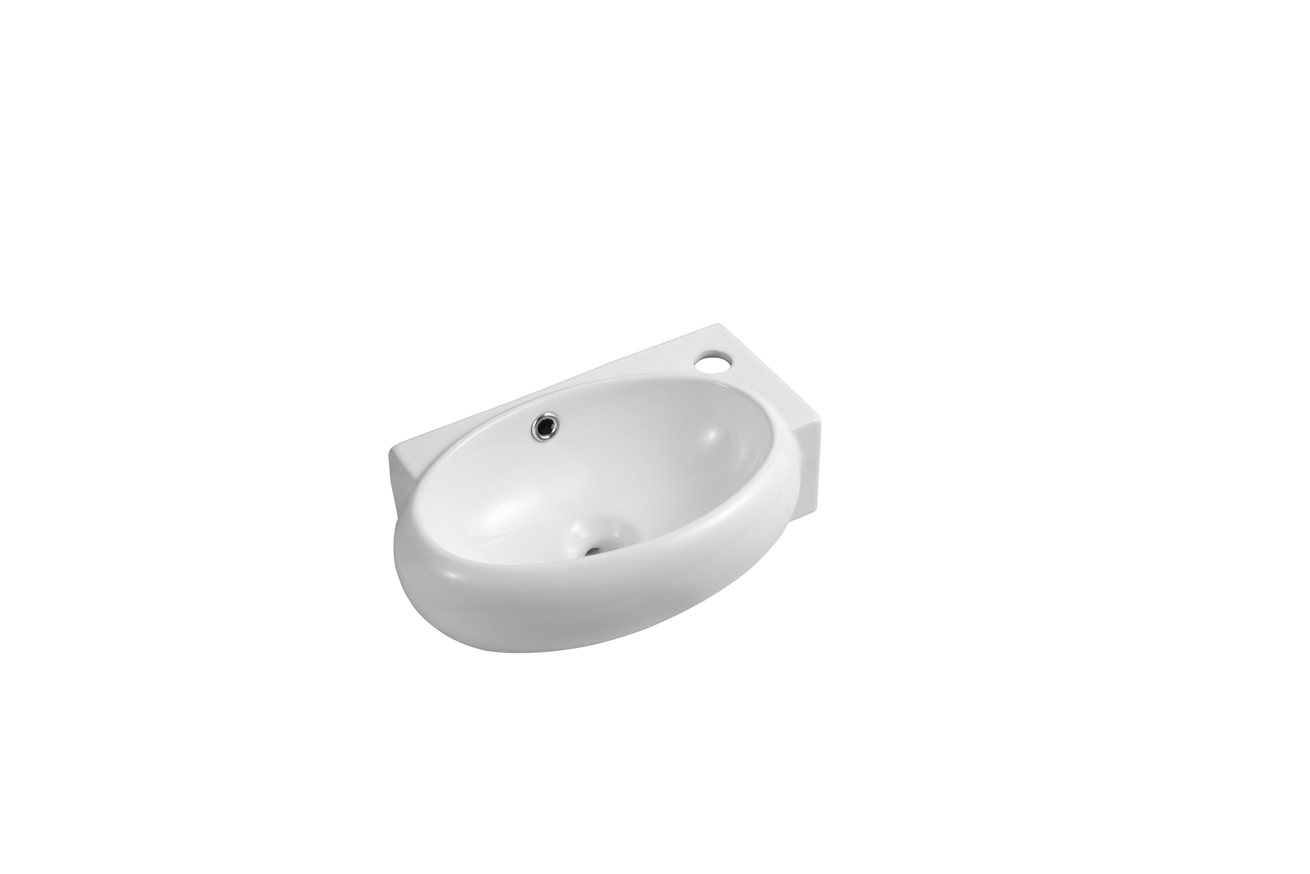 Modern Oval Ceramic Basin Left Hand CA1009L