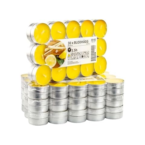 Ikea BLODHAGG Citrus Scented Tealight Candles Cover
