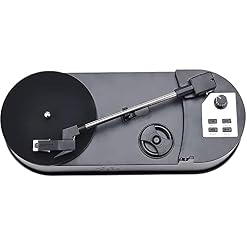 cvhtroe Tourne-Disque, 13P 33/45RPM Vinyl Record Player Mini MP3 Converter Turntable, Peut enregistrer de la Musique sur… - Les Beatles, Paul McCartney, John Lennon, RIngo Starr, George Harrison