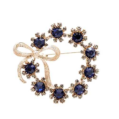 Broche en cristal vintage pour femme : l'éclat parfait des fêtes de mariage