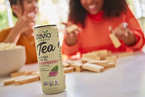 Zevia Organic Sugar Free Iced Tea, Black Tea Raspberry, 12 Ounce Cans (Pack Of 12) #TOP4