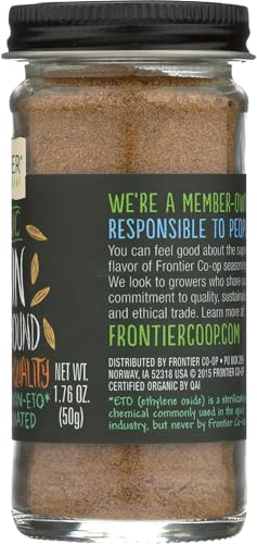 Frontier Herb Organic Ground Cumin Seed, 1.76 oz - Image 8