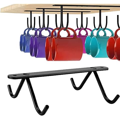 Portavasos Debajo Del Gabinete, Soporte para Tazas de Café Montado En La Pared Cover