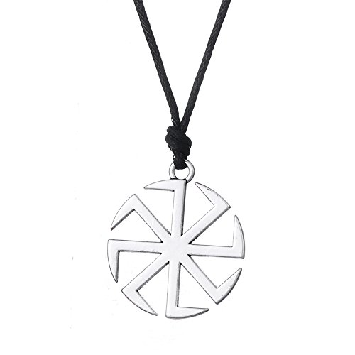 My Shape Kolovrat Amulet Pagan Slavic Sun Talisman Bijouterie Pendant Power Necklace Bayan Kolye Ethnic Jewelry for Men Women