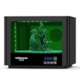 UniFormation 10.3-inch Cure3 Curing Machine 405nm UV Resin Curing Station with 360° Turntable D282 x H162 mm Curing Box Compatible with Resin 3D Printers for 3D Printed Models