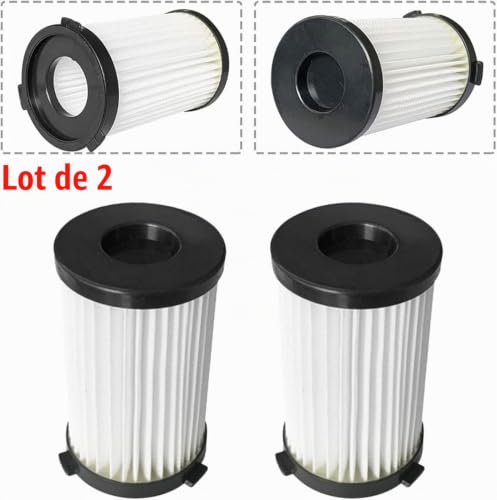 YUETTYY Lot de 2/4/6 filtres de rechange 356277 pour aspirateur cylindrique Akitas AK585K V8 pour Goodmans 2 en 1, lavables et réutilisables – vue 7