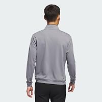 Adidas Golf Core Lightweight 1/2 Zip Pullover Grey Three LG — image 4