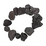 BESPORTBLE Piedras Volcánicas Naturales Porosas para Jardín y Acuarios Decorativas para Macetas y Paisajismo Resistente y Ligera Bolsa Pequeña