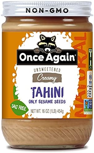 Once Again, Organic Tahini,16 oz