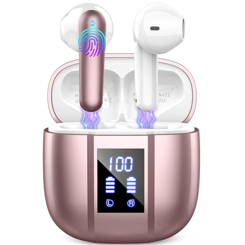 Auriculares-Inalambricos-Bluetooth-Auriculares-Bluetooth-53-48H-Estereo-HiFi-Cascos-Inalambricos-Bluetooth-con-Reduccion-de-Ruido-IP7-Impermeable-Auriculares-Carga-Rapida-USB-C-Comodidad-Ligera