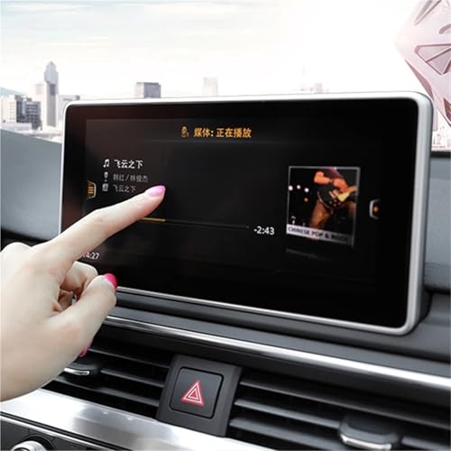 Écran GPS rayé ? Solution : Film protecteur verre trempé Audi A4 A5 Q5 10"