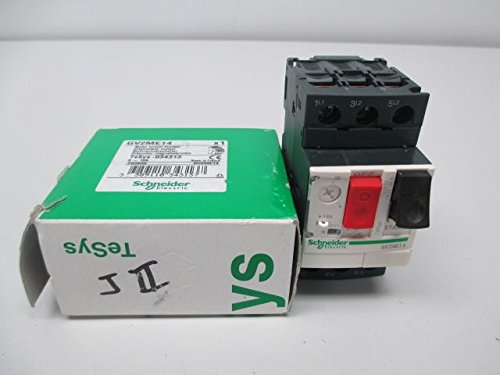 New SCHNEIDER GV2ME14 Circuit Breaker 600V-AC 6-10A AMP Motor Starter D248980