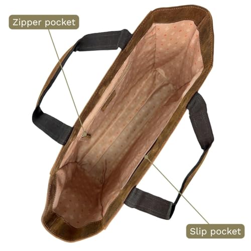 Bolso tote de cuero occidental Myra para mujer – Bolso de mano oficialmente licenciado de Yellowstone con tachuelas miniatura 5