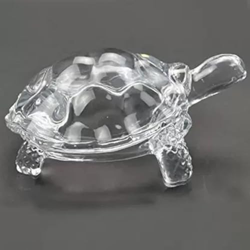 Image of Crystal Glass Turtle-Tortoise for FENG Shui and VASTU
