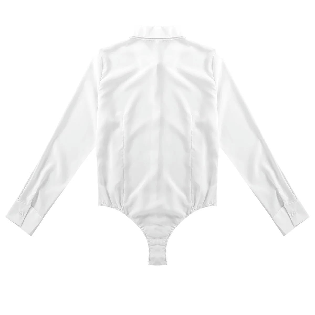 Camisa de manga larga con botones para mujer, blusa fácil para oficina, ocasión formal de negocios