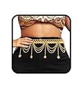 Navoky Tassel Detail Chains Belt Layered Gold Coin Pendant Waist Chain Dress Jewelry Accessories for Women