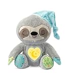 VTech My Sleepy Sloth | Newborn Baby Cuddly Toy with Lights, Music, Songs & Melodies | Soothing Sleep Aid | Suitable for Ages 0 Months +, English Version