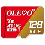 Cartão de Memória Micro SD, 128GB 100mb/s UHS-I Classe 10