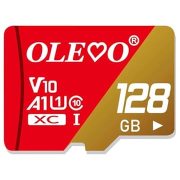 Cartão de Memória Micro SD, 128GB 100mb/s UHS-I Classe 10