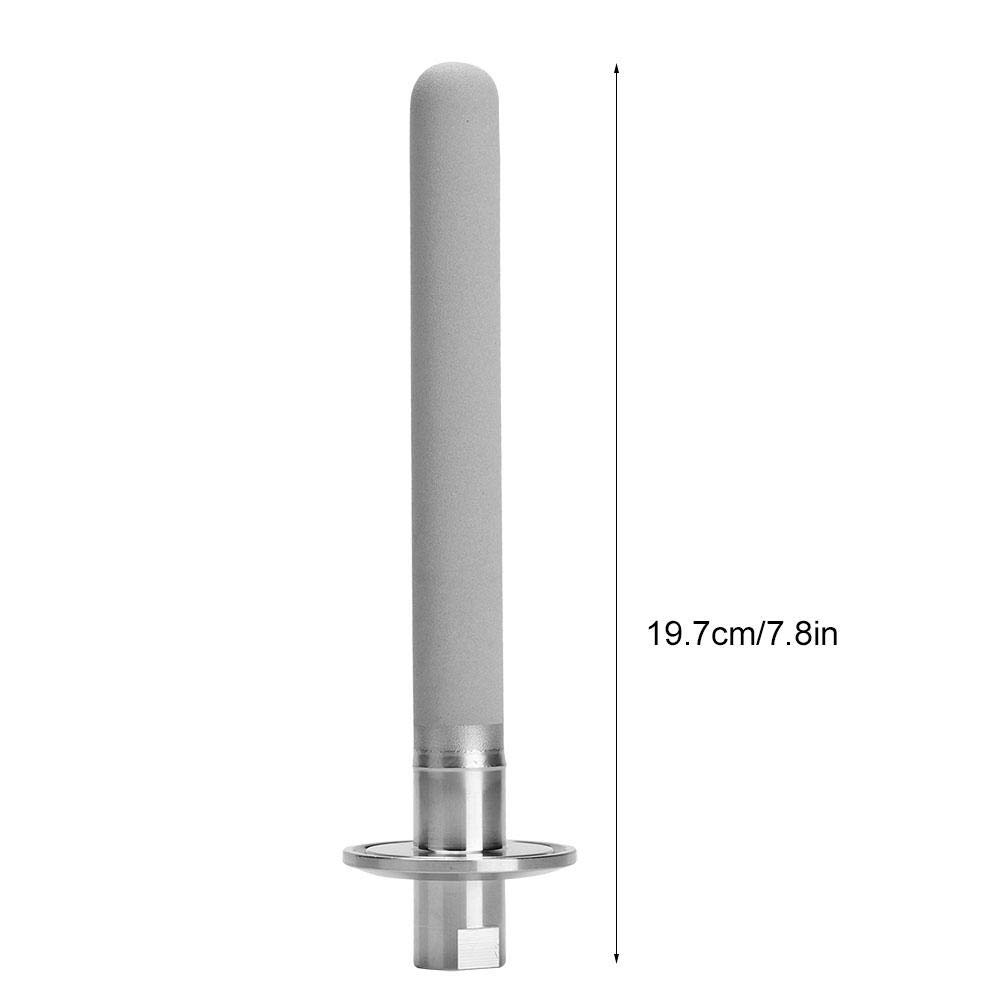Pierre de carbonatation de 6 pouces en acier inoxydable pierre de carbonatation SS316 avec entrée de gaz femelle G1/4in NPT pour bière homebrew