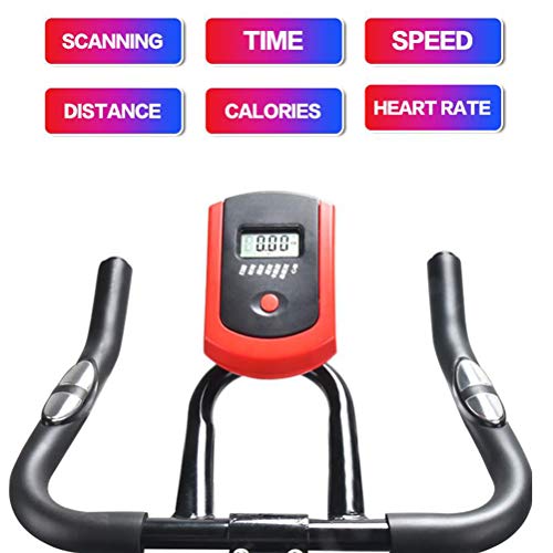 Image of Sports Indoor Cycling Exercise Bike,Direct Belt Driven,Magnetic Resistance,Comfortable Seat Cushion,for Home Cardio Workout