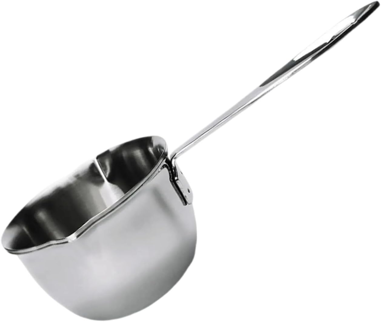 18/10 Stainless Steel Warmer with Dual Side Spouts & Ergonomic Handle Multipurpose Boiling Pot(Small)