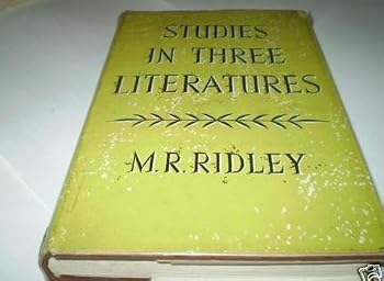 Hardcover Studies in three literatures: English, Latin, Greek;: Contrasts and comparisons Book