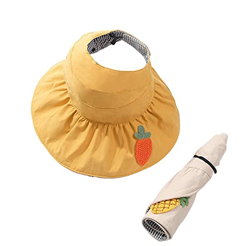Sombrero de playa para niños con protección solar y visera abierta 2