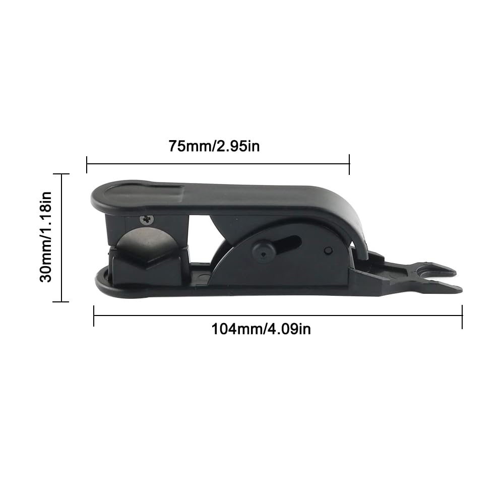 2 Pack Tubing Cutter Pipe Tube Hose Cutter Scissors Stainless Steel Blade Cutter Tool for 2/8