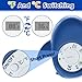 Baby Bath Thermometer, Infant Digital Water Thermometer Safety with 3 Color Backlit and Temperature Warning, Room Thermometers Floating Toy for Infant, Toddler, Bathtub, Swimming Pool (Navy Blue)