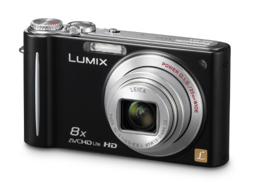 Panasonic LUMIX DMC-FS 3EG-K Appareil photo numérique 14 MP Zoom optique 8x Ecran 6,8 cm Stabilisateur d'images Noir (Import Allemagne)
