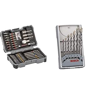 Bosch Professional 43tlg. Schrauber Bit Set (Zubehör für Elektrowerkzeuge)
