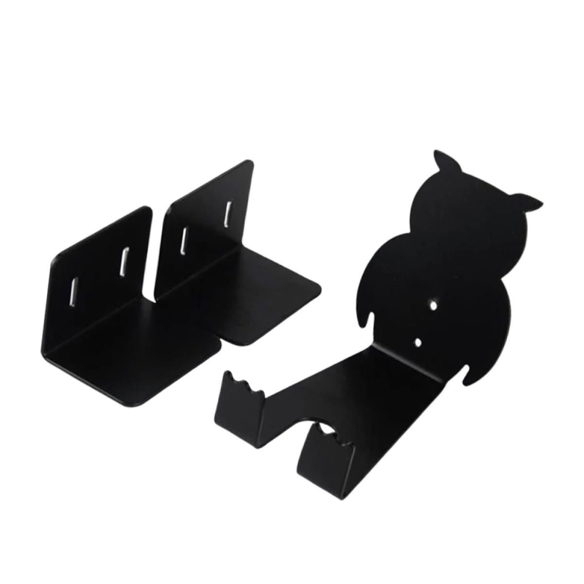 Soporte para bicicletas de pared Milisten gancho plegable negro