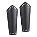 perfeclan 2 Piezas De Brazaletes De Pulsera De Cuero, Tachuelas, Armadura, Brazalete, Disfraz De Cosplay, Protectores De Brazo