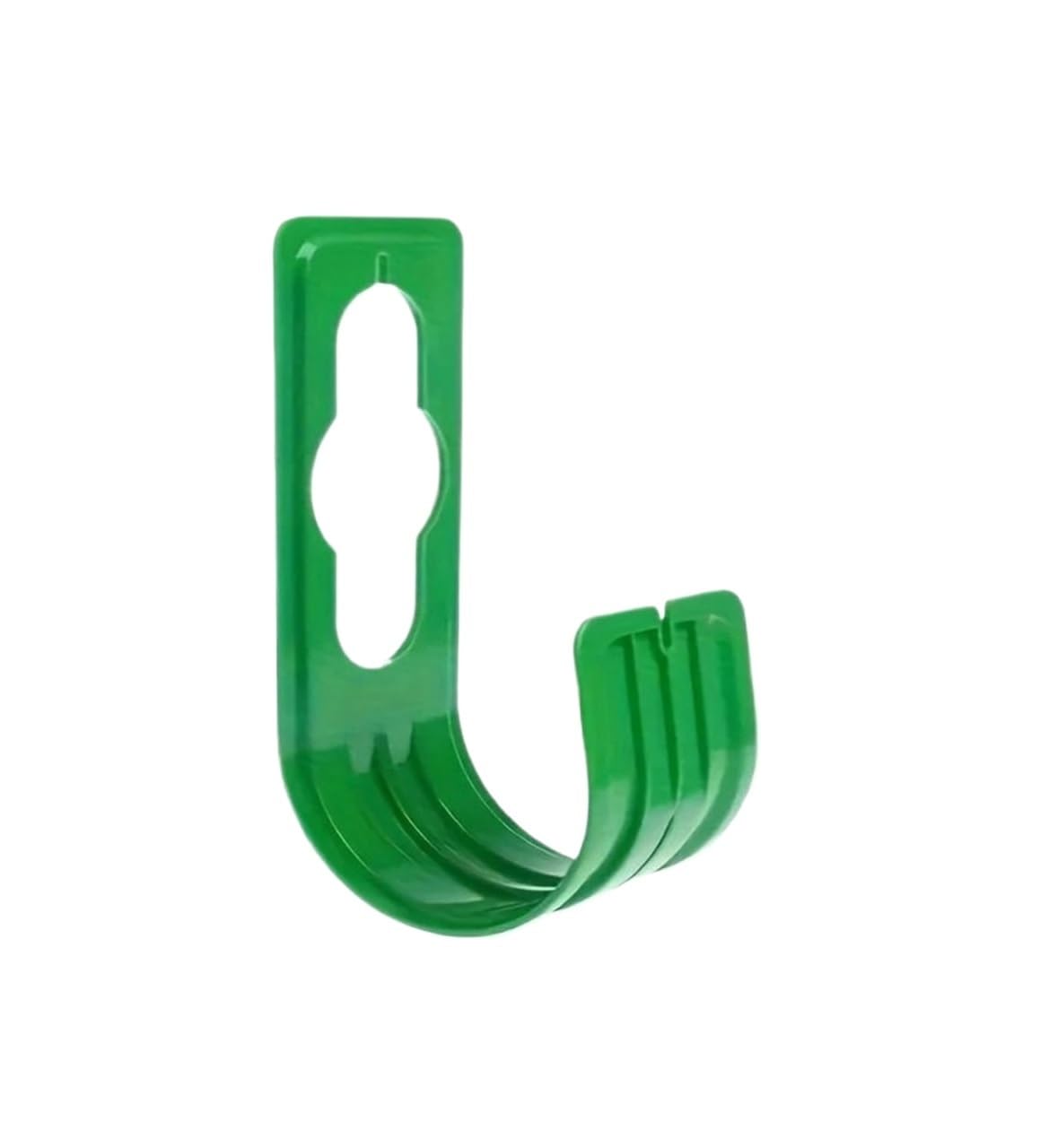 Fbanulpex Green Expanding Garden Hose Holder, 2Pcs Wall Mount Garden Agriculture Water Hose Pipe Reel Rack Organizer Hook, Multicolor(Green)