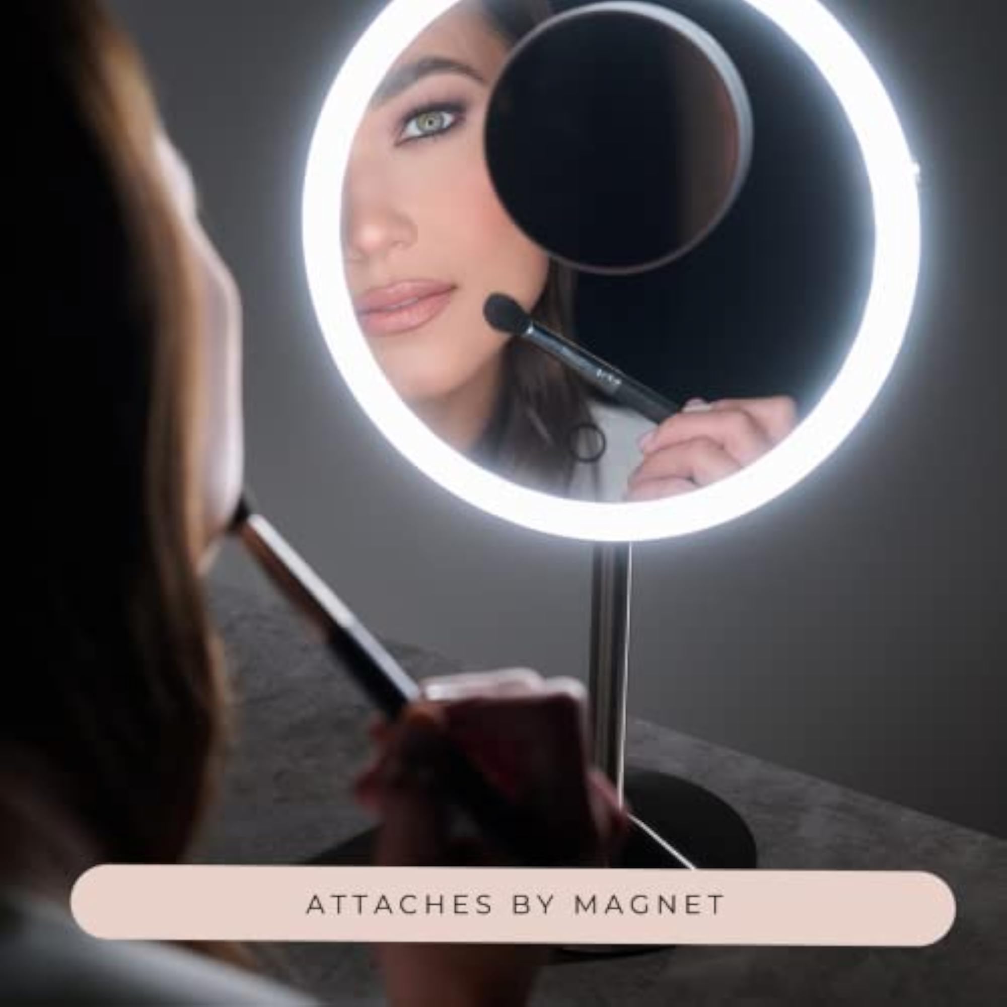 10x Magnifying Makeup Mirror, Compact Design