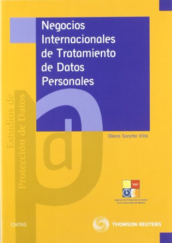 Portada de Negocios internacionales de tratamiento de datos personales