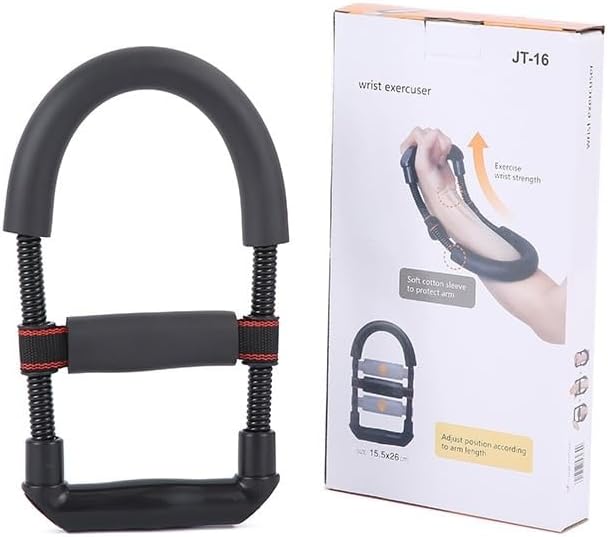 Power Wrists and Strength Exerciser Forearm Strengthener Adjustable Hand Grips Fitness Workout Arm Training Equipment