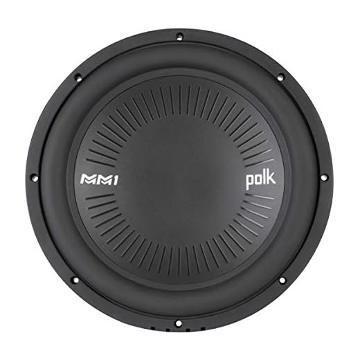 Polk Audio 1110 Watt 12 Inch Single Voice Coil Marine Car Subwoofer | DB1242SVC