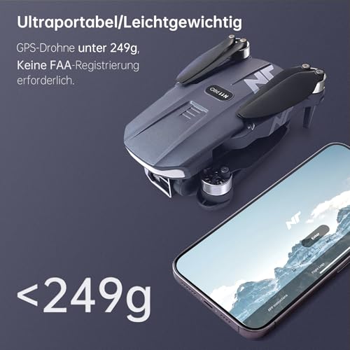 N11 PRO GPS Drohne mit Kamera für Erwachsene 4K UHD, 90 Min lange Flugzeit, lange Kontrollstrecke, Auto Rückkehr, Automatisches Folgen, bürstenloser Motor, 5G FPV RC Quadcopter für Anfänger – Bild 3