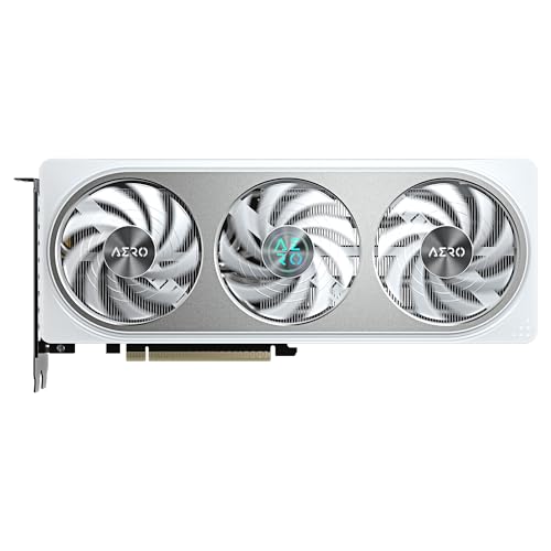 Image of GIGABYTE GeForce RTX 5060 Ti AERO OC 8G Graphics Card, 8GB 128-bit GDDR7, PCIe 5.0, WINDFORCE Cooling System, GV-N506TAERO OC-8GD Video Card